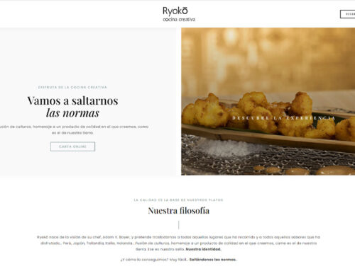 Ryoko / Diseño web